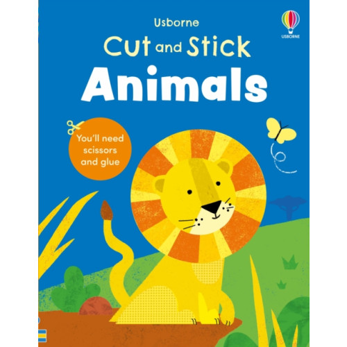 Usborne Publishing Ltd Cut and Stick Animals (häftad, eng)
