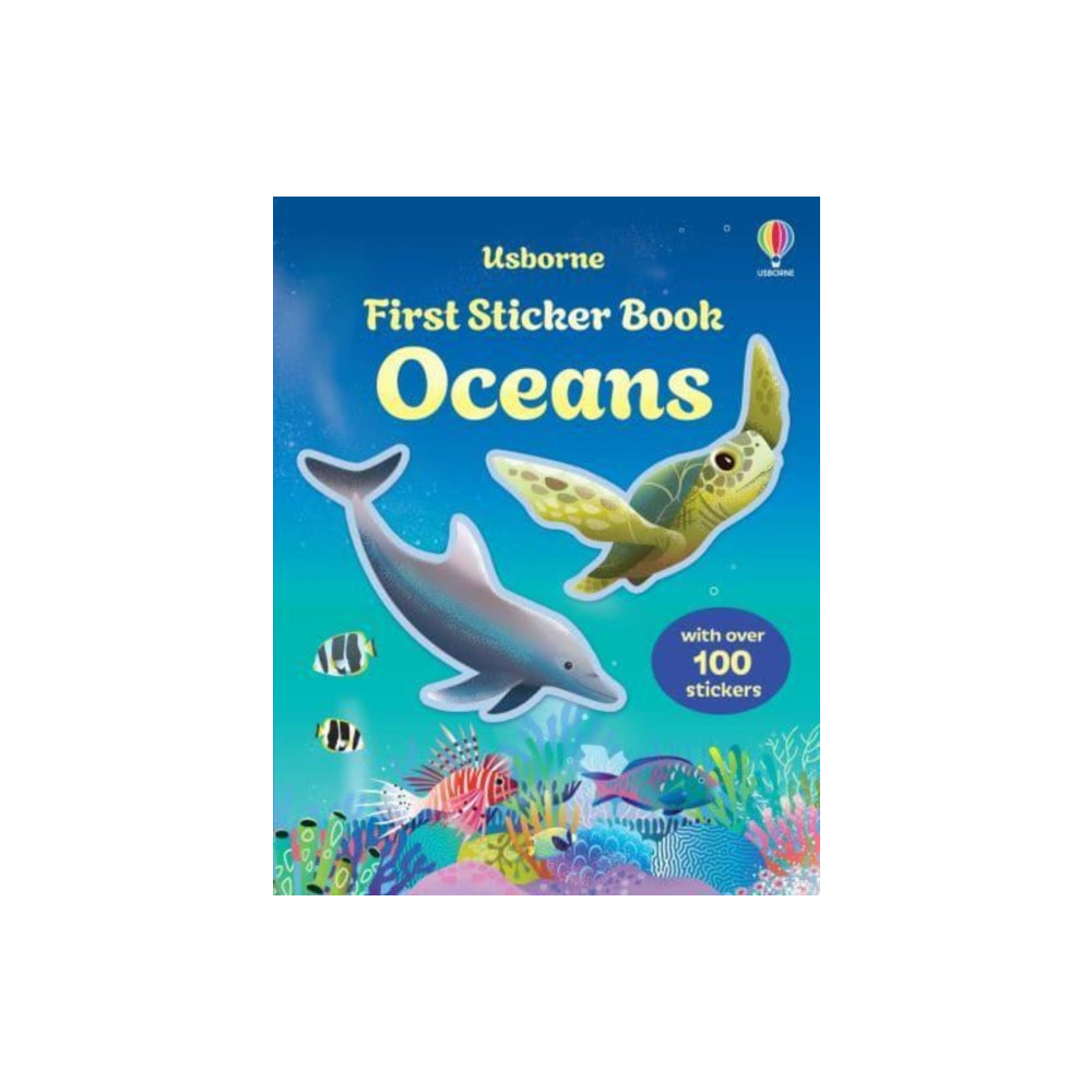 Produktbild för First Sticker Book Oceans (häftad, eng)