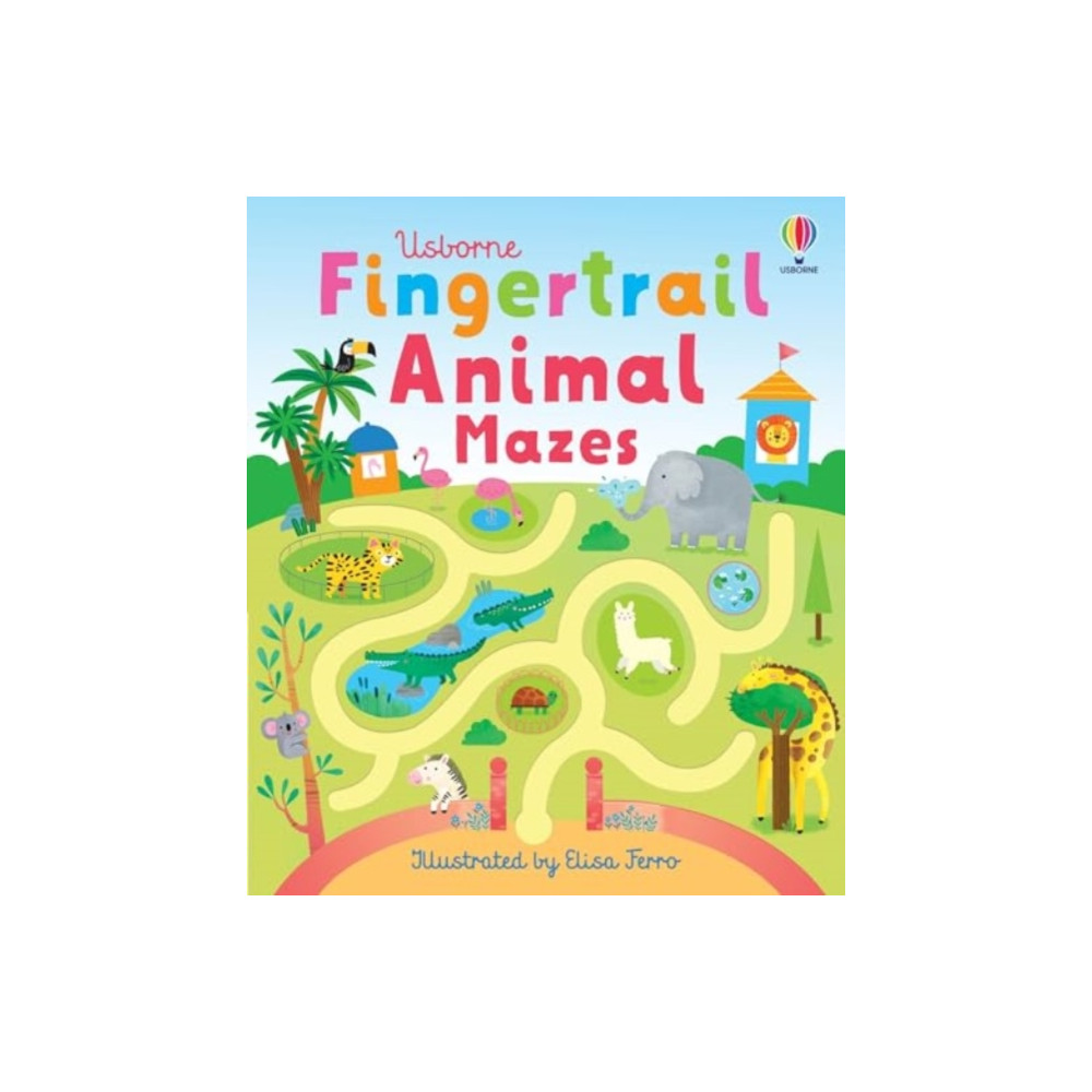 Produktbild för Fingertrail Animal Mazes (bok, board book, eng)