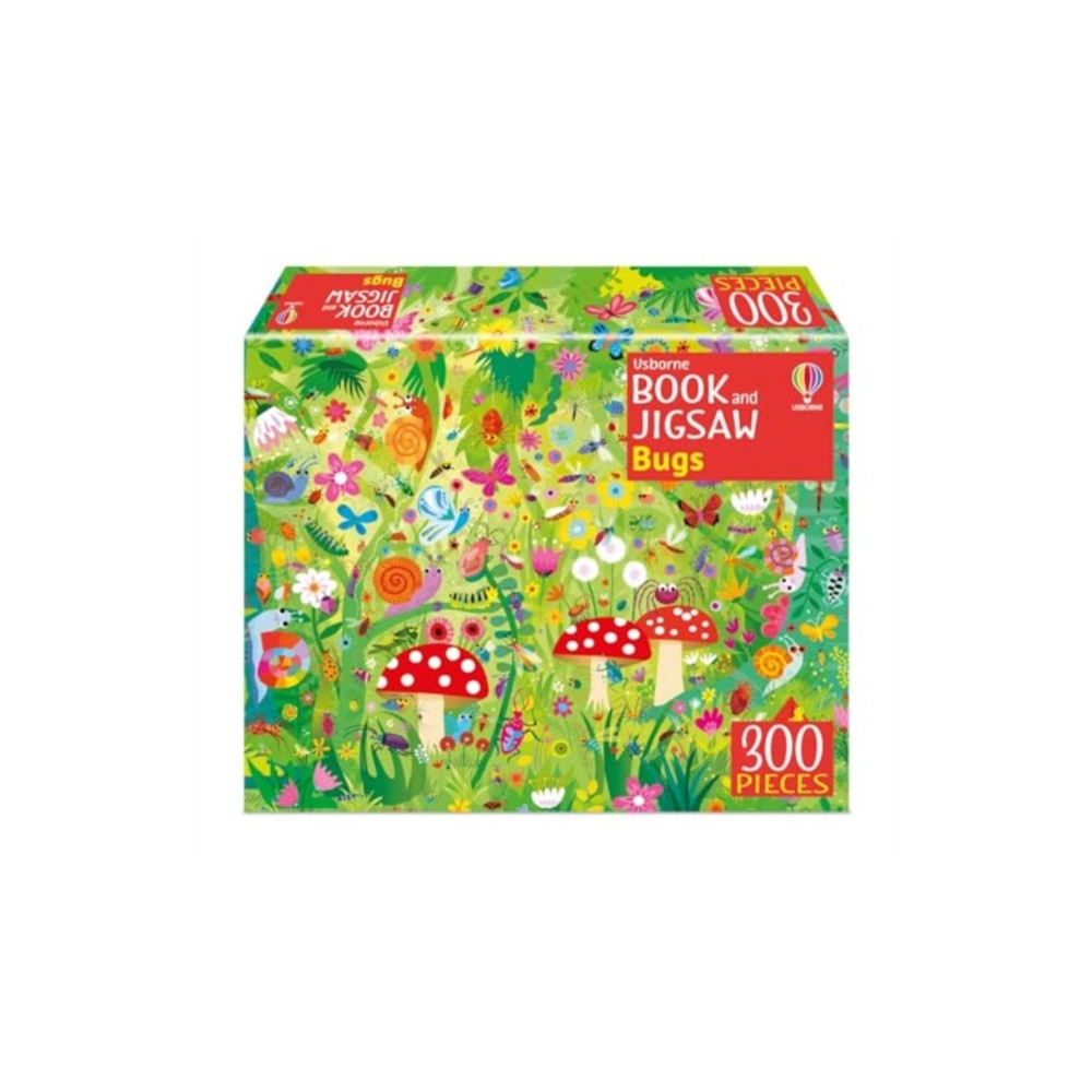 Produktbild för Usborne Book and Jigsaw Bugs (häftad, eng)