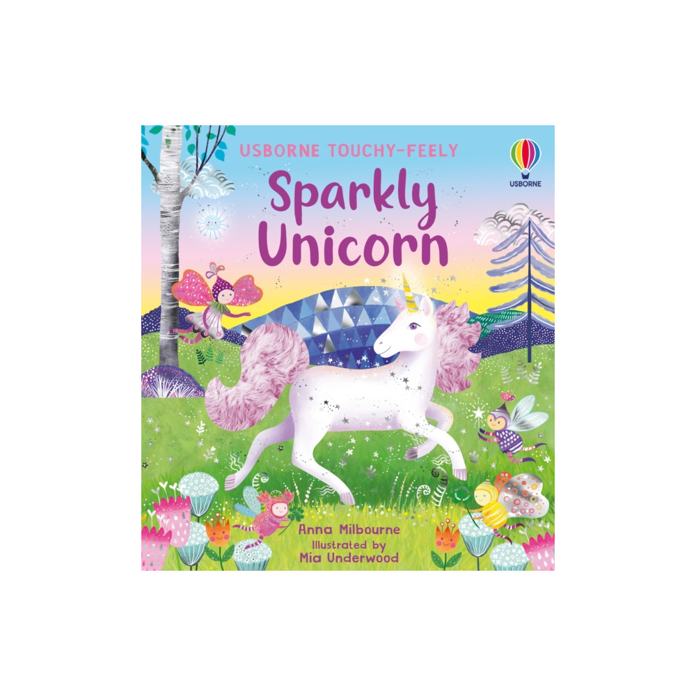 Produktbild för Sparkly Touchy-Feely Unicorn (bok, board book, eng)