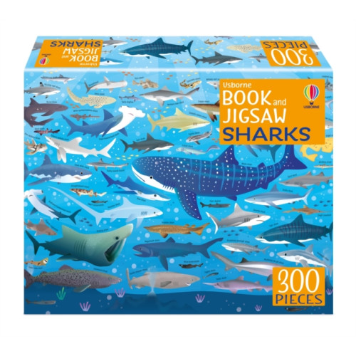 Usborne Publishing Ltd Usborne Book and Jigsaw: Sharks (häftad, eng)