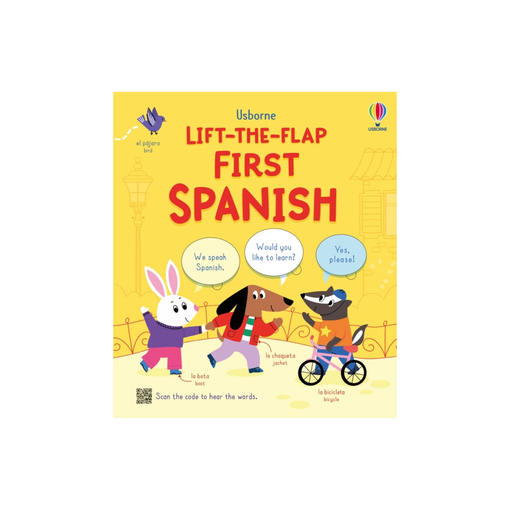 Produktbild för Lift-the-flap First Spanish (bok, board book, eng)