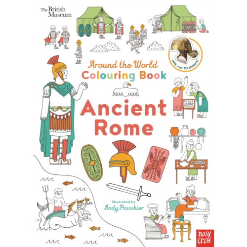Nosy Crow Ltd British Museum: Around the World Colouring: Ancient Rome (häftad, eng)