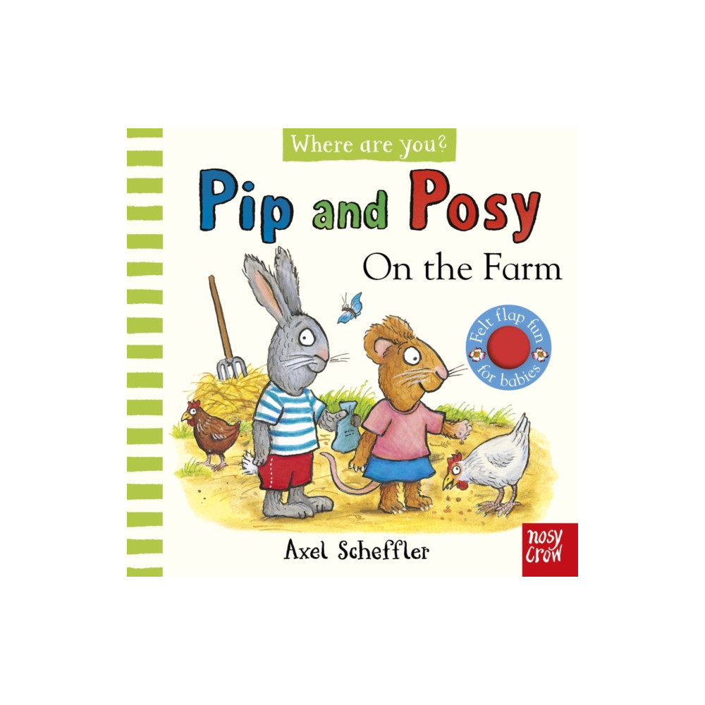 Produktbild för Pip and Posy, Where are you? On the Farm (A Felt Flaps Book) (bok, board book, eng)