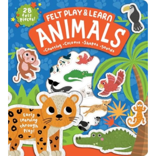 Gemini Books Group Ltd Felt Play & Learn Animals (bok, board book, eng)