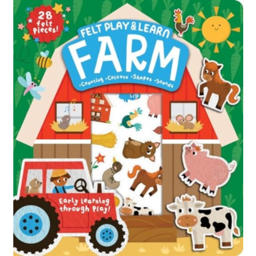 Gemini Books Group Ltd Felt Play & Learn Farm (bok, board book, eng)
