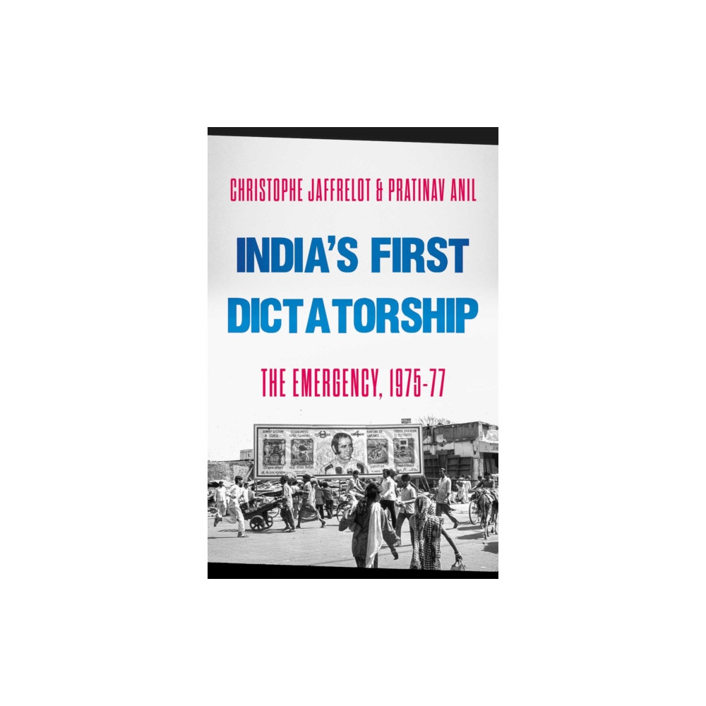 Produktbild för India's First Dictatorship (häftad, eng)