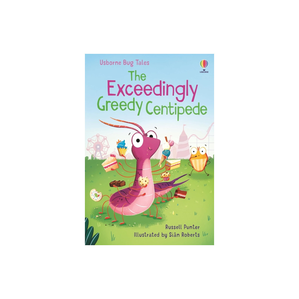 Produktbild för The Exceedingly Greedy Centipede (inbunden, eng)