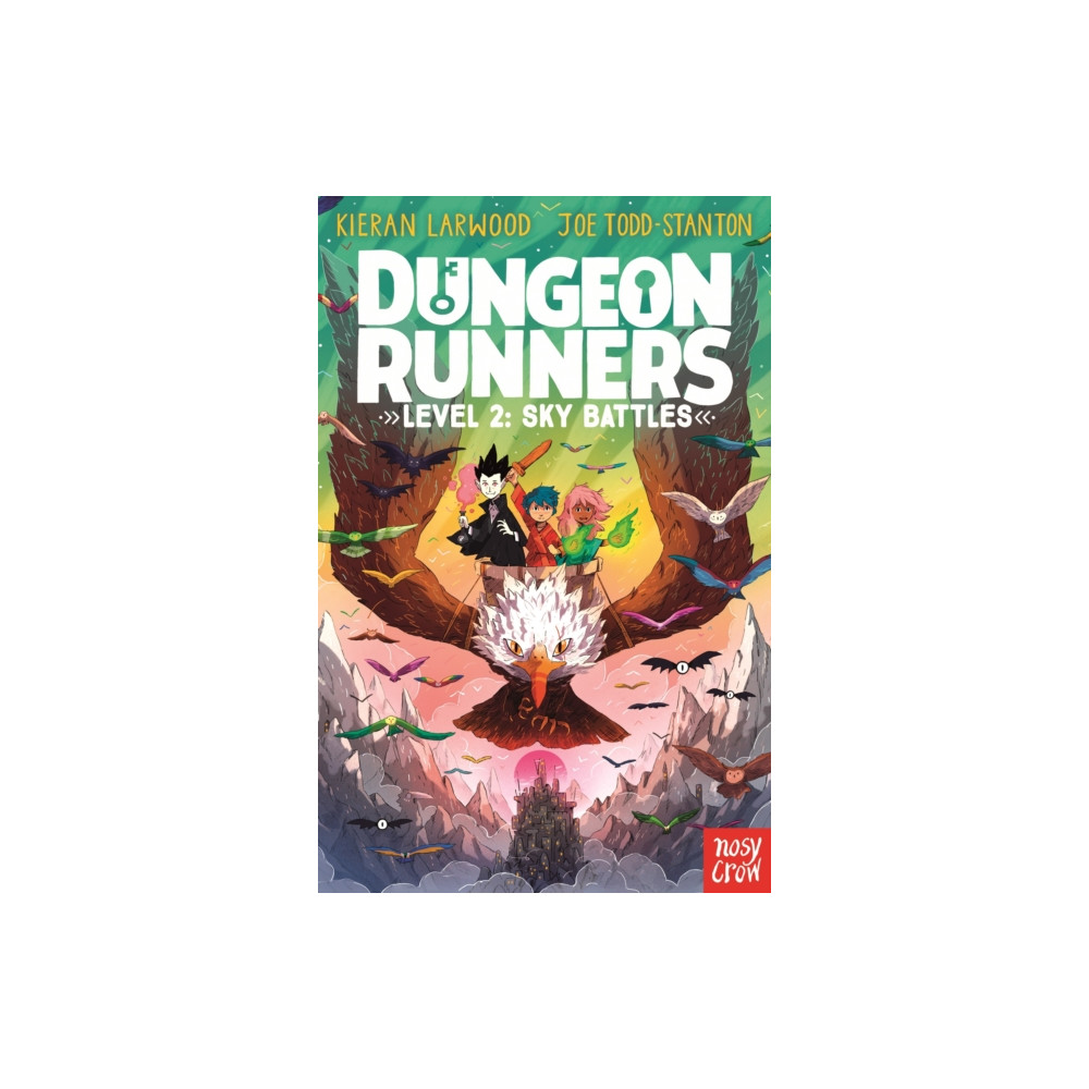 Produktbild för Dungeon Runners: Sky Battles (häftad, eng)