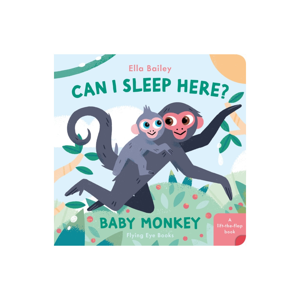 Produktbild för Can I Sleep Here? Baby Monkey (bok, board book, eng)
