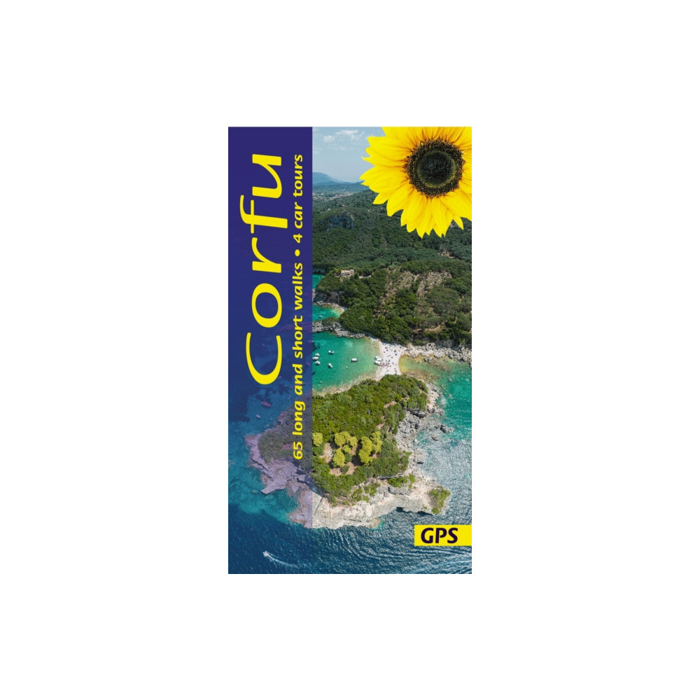 Produktbild för Corfu Sunflower Walking Guide (häftad, eng)