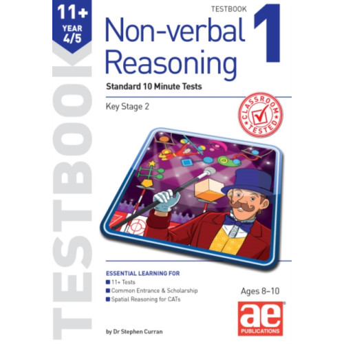 Accelerated Education Publications Ltd 11+ Non-verbal Reasoning Year 4/5 Testbook 1 (häftad, eng)