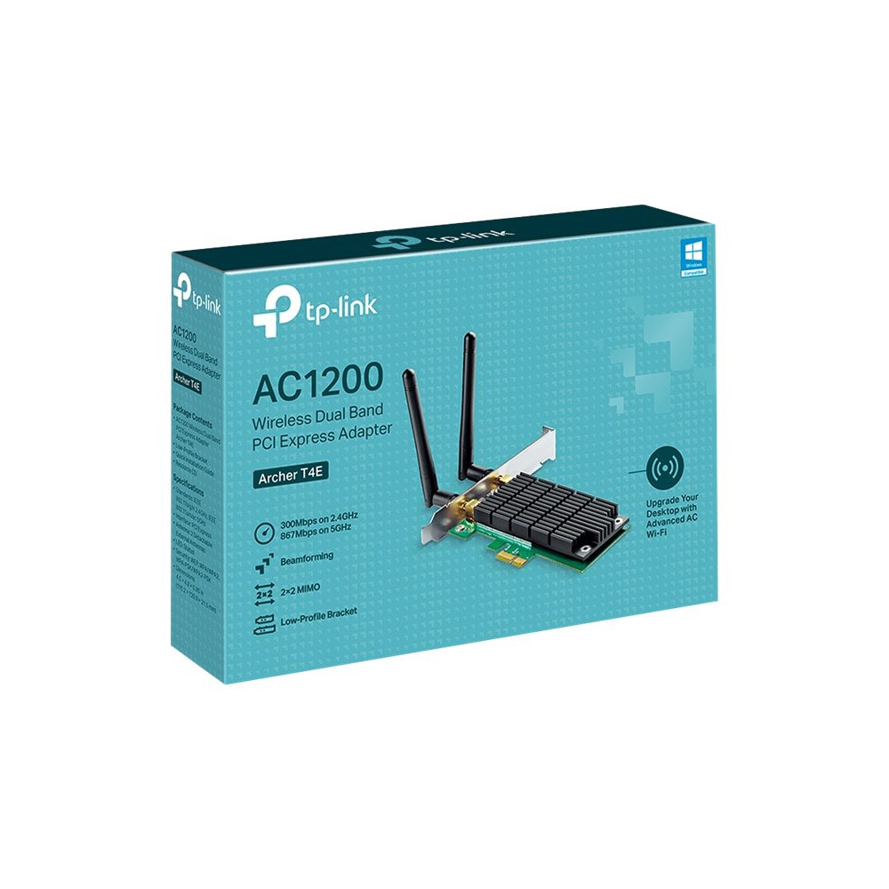 Produktbild för TP-Link Archer T4E - nätverksadapter - PCIe