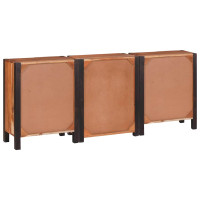 Produktbild för Sideboard med låda 3 pcs Brun 55 x 30 x 75 cm Massivt Akaciaträ