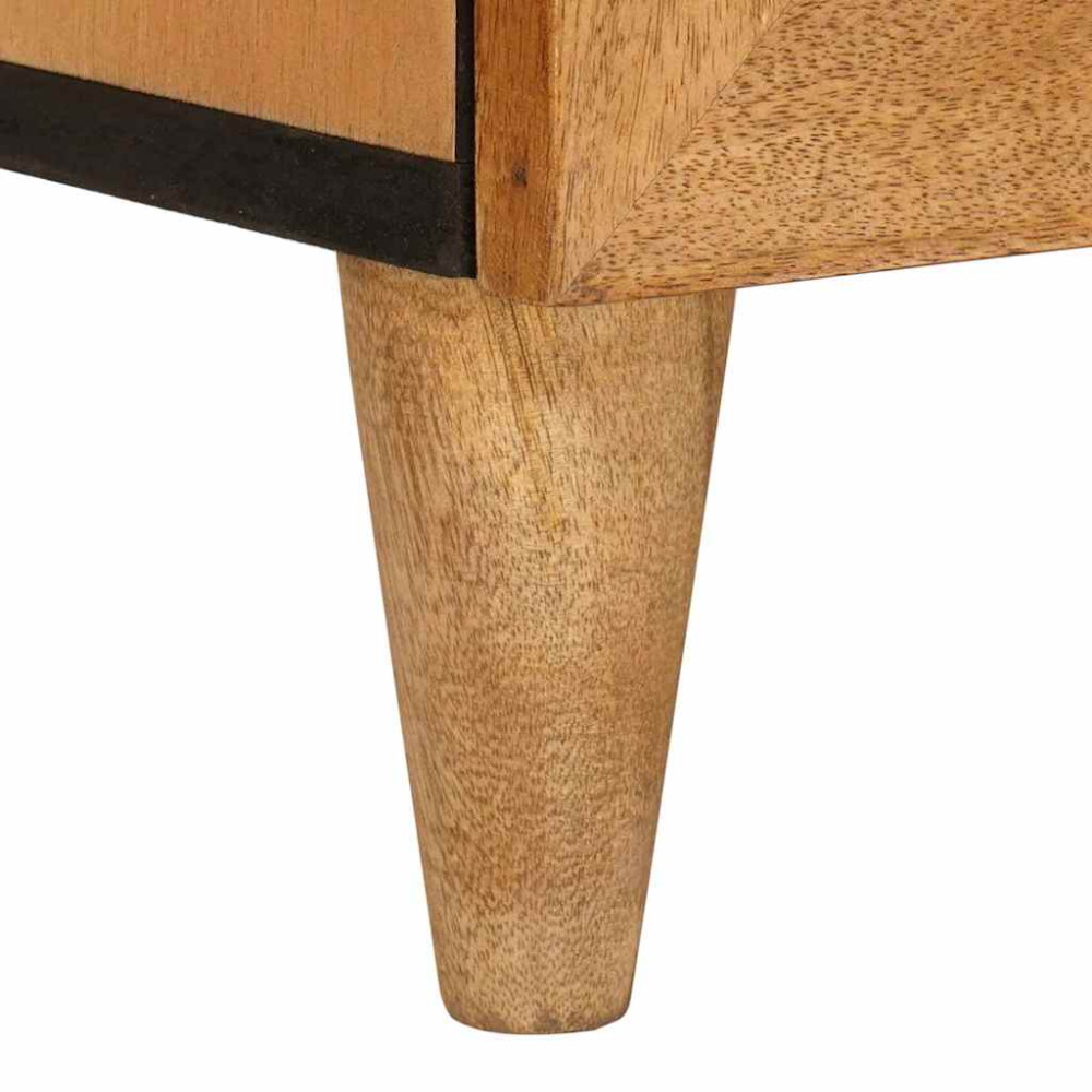 Produktbild för TV Enheter med låda Ljusbrun 70 x 33 x 46 cm Konstruerat trä