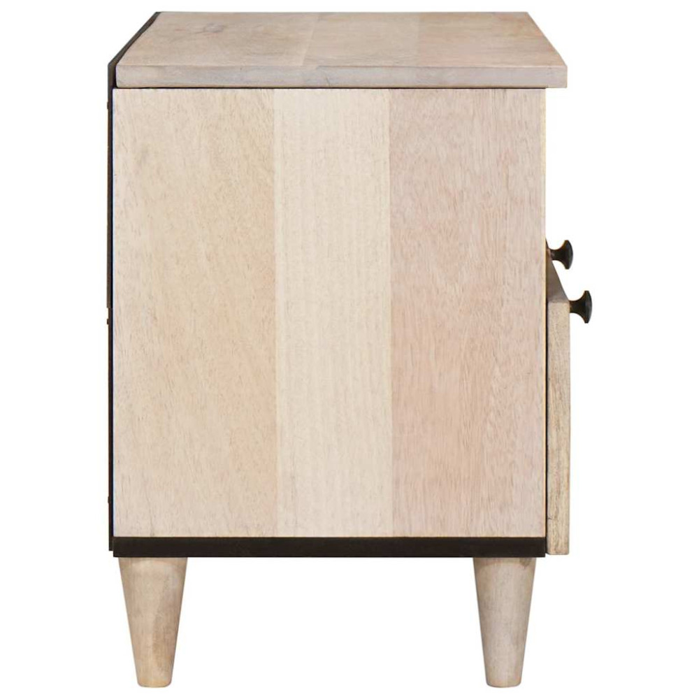 Produktbild för TV Enheter med låda Vit 70 x 33 x 46 cm Konstruerat trä