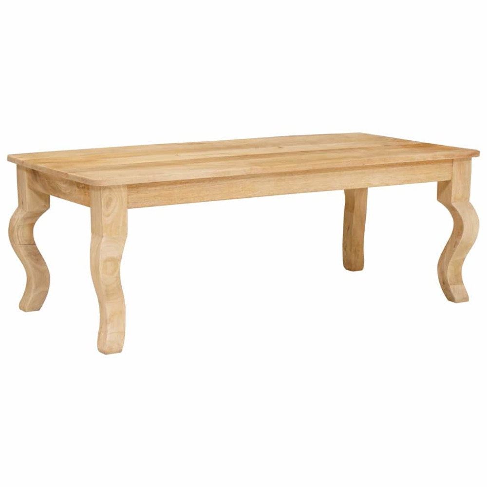 Produktbild för Kaffeebord Brun 110 x 55 x 40 cm Massivt mangoträ