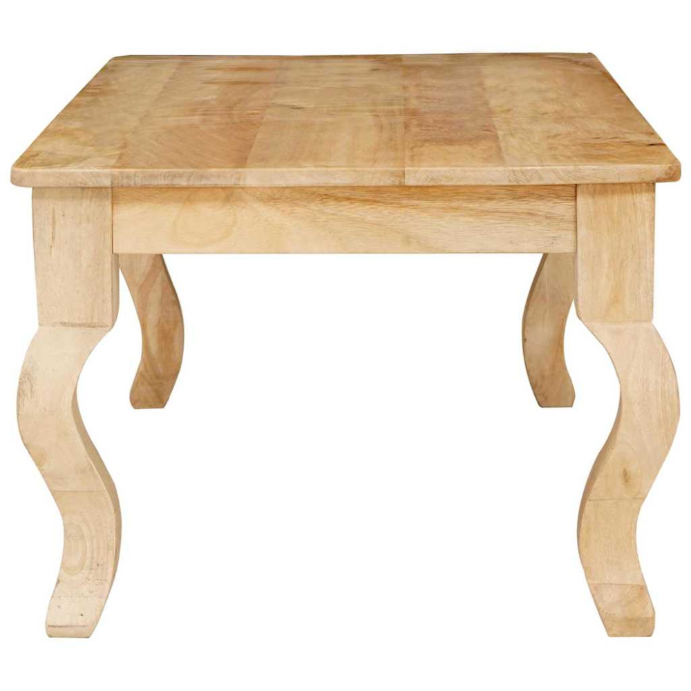 Produktbild för Kaffeebord Brun 110 x 55 x 40 cm Massivt mangoträ