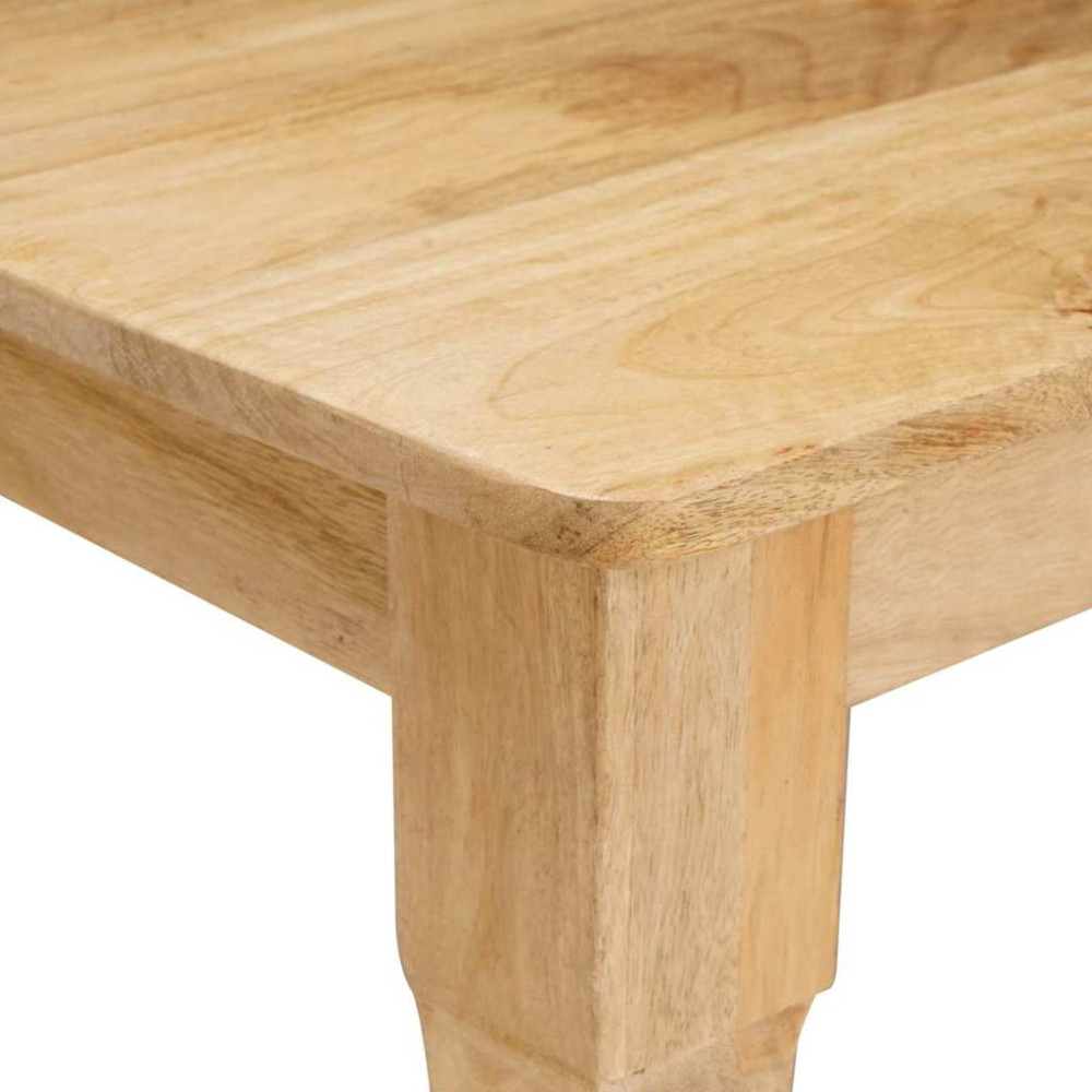 Produktbild för Kaffeebord Brun 110 x 55 x 40 cm Massivt mangoträ