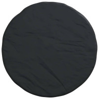 Produktbild för Utebordsskydd Svart 62 x 62 x 10 cm 210D Oxford Tyg