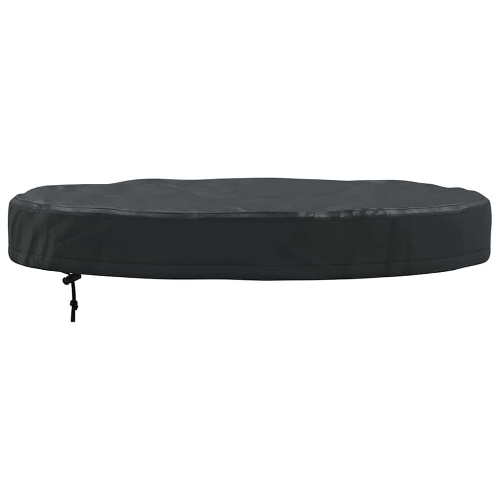 Produktbild för Utebordsskydd Svart 72 x 72 x 10 cm 210D Oxford Tyg