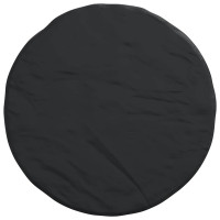 Produktbild för Utebordsskydd Svart 92 x 92 x 10 cm 420D Oxford Tyg