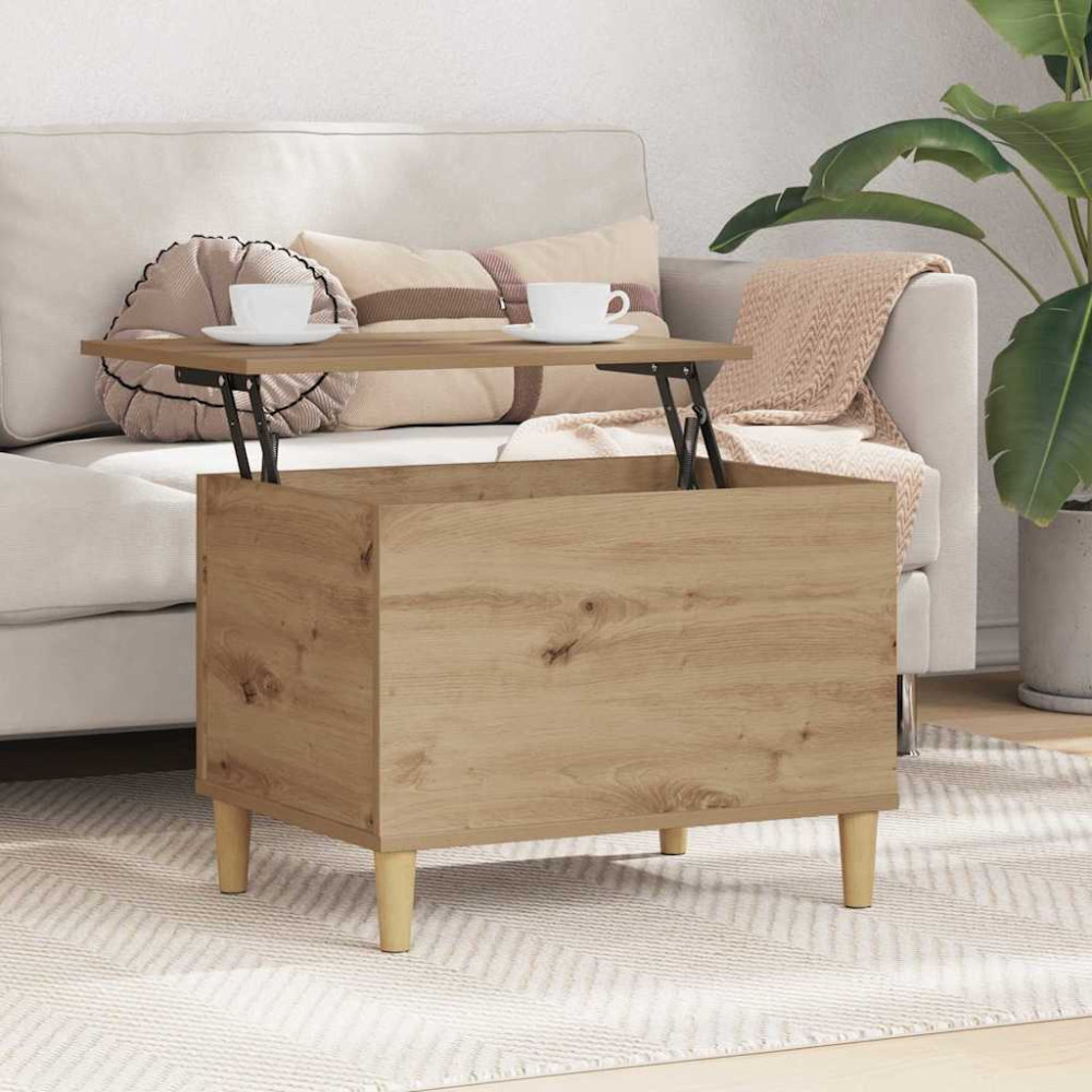 Produktbild för Nattduksbord Artisan Ek 60 x 44,5 x 45 cm Konstruerat trä