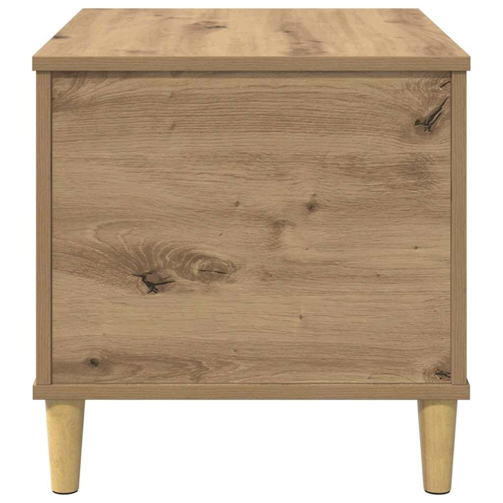 Produktbild för Nattduksbord Artisan Ek 60 x 44,5 x 45 cm Konstruerat trä