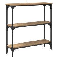 Produktbild för Konsolbord Artisan Ek 75 x 22,5 x 75 cm Konstruerat trä
