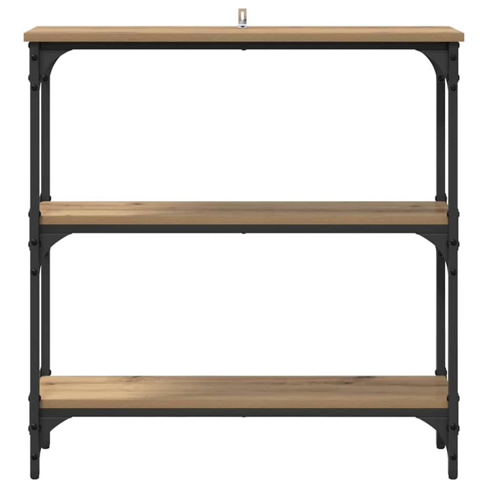 Produktbild för Konsolbord Artisan Ek 75 x 22,5 x 75 cm Konstruerat trä