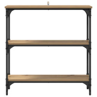 Produktbild för Konsolbord Artisan Ek 75 x 22,5 x 75 cm Konstruerat trä