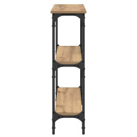 Produktbild för Konsolbord Artisan Ek 75 x 22,5 x 75 cm Konstruerat trä