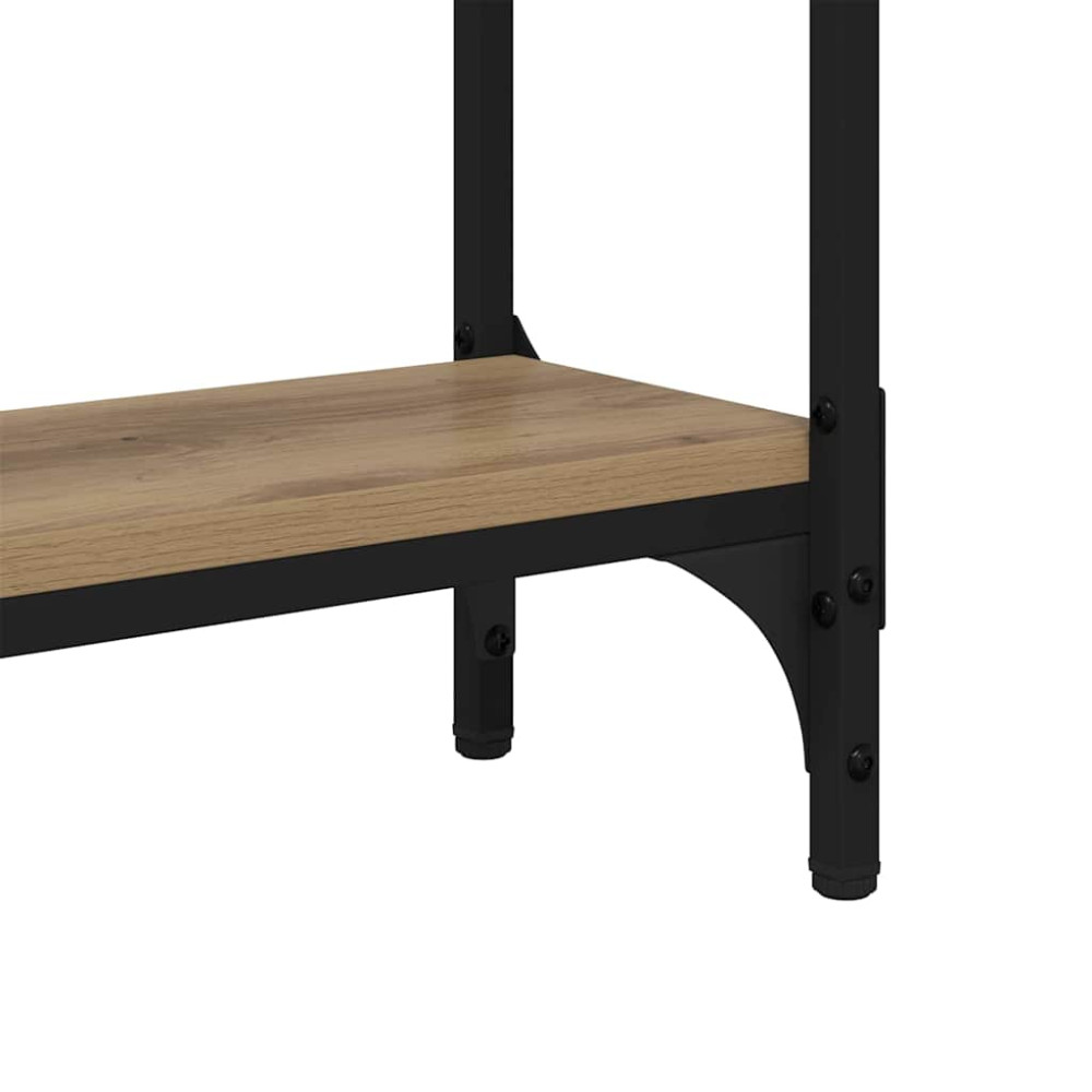 Produktbild för Konsolbord Artisan Ek 75 x 22,5 x 75 cm Konstruerat trä