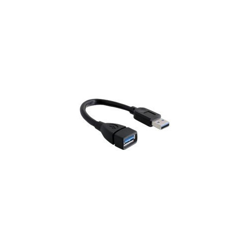 DeLOCK Delock - USB-förlängningskabel - USB typ A till USB typ A - 15 cm