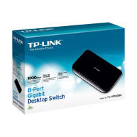 Produktbild för TP-Link TL-SG1008D 8-Port Gigabit Desktop Switch - switch - 8 portar