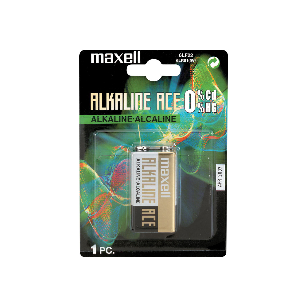 Produktbild för Maxell 6LF 22 batteri x 9V - alkaliskt
