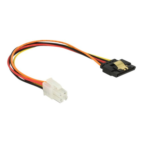DeLOCK Delock - strömadapter - effekt P4 till SATA-ström - 20 cm