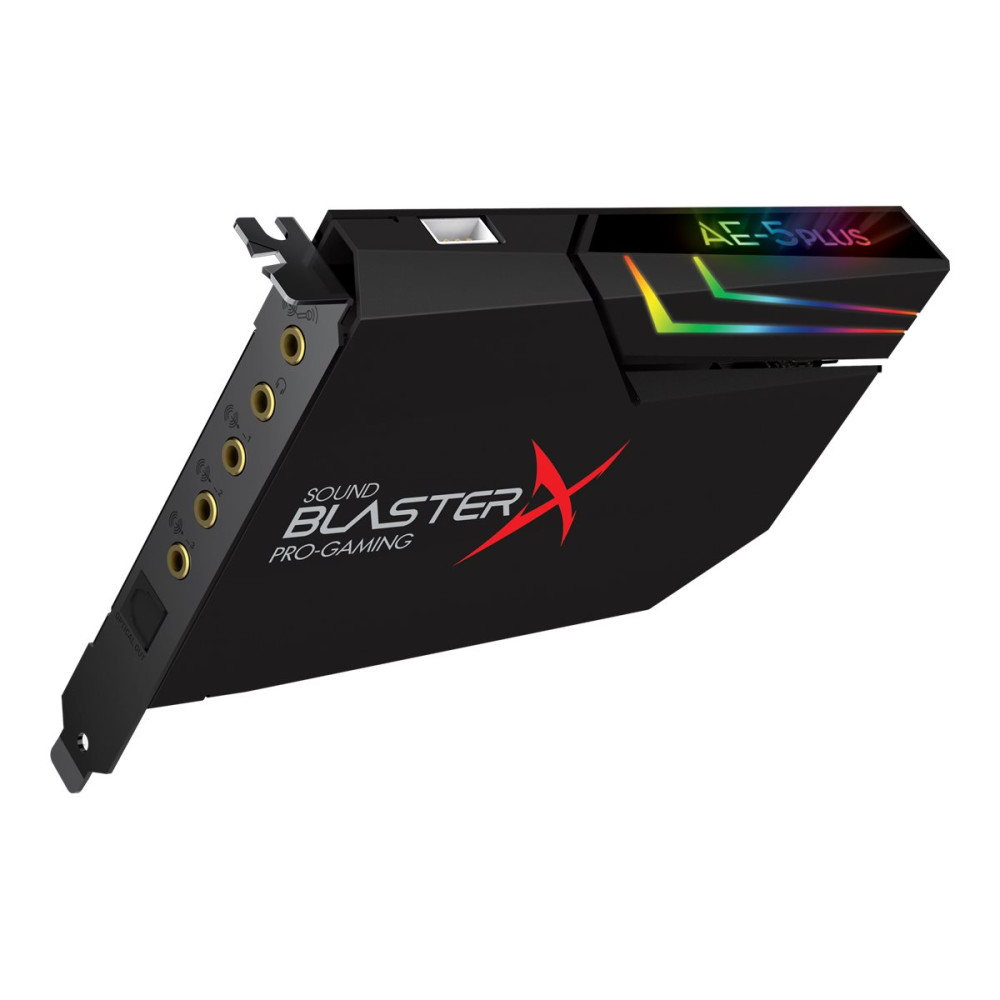 Produktbild för Creative Sound BlasterX AE-5 Plus - ljudkort - PCI Express x1