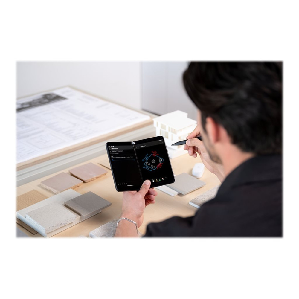 Produktbild för Microsoft Surface Slim Pen 2 - aktiv penna - Bluetooth 5.0 - mattsvart
