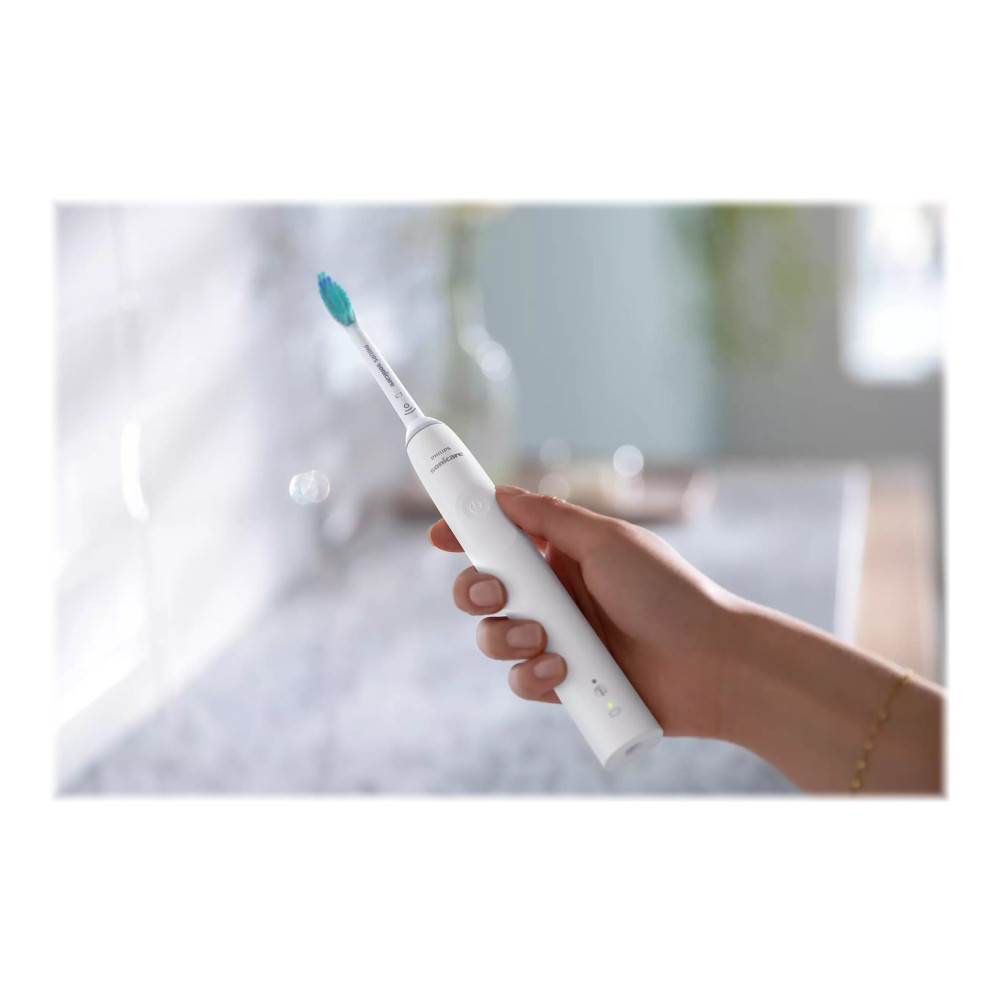 Produktbild för Philips Sonicare 3100 series HX3671 - tandborste - vit