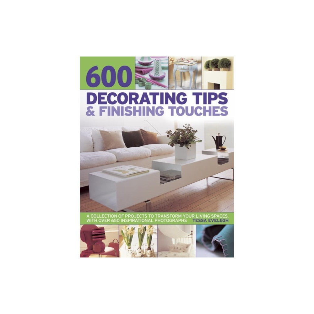 Produktbild för 600 Decorating Tips & Finishing Touches (häftad, eng)