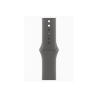 Produktbild för Apple Watch Series 10 (GPS + Cellular) - naturlig titan - smart klocka med sportband - klippgrå - 64 GB