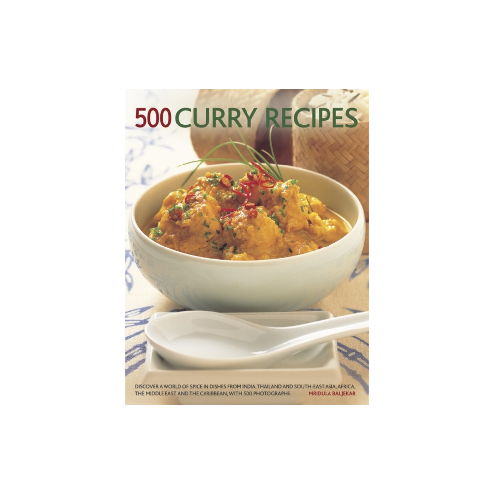 Produktbild för 500 Curry recipes (häftad, eng)