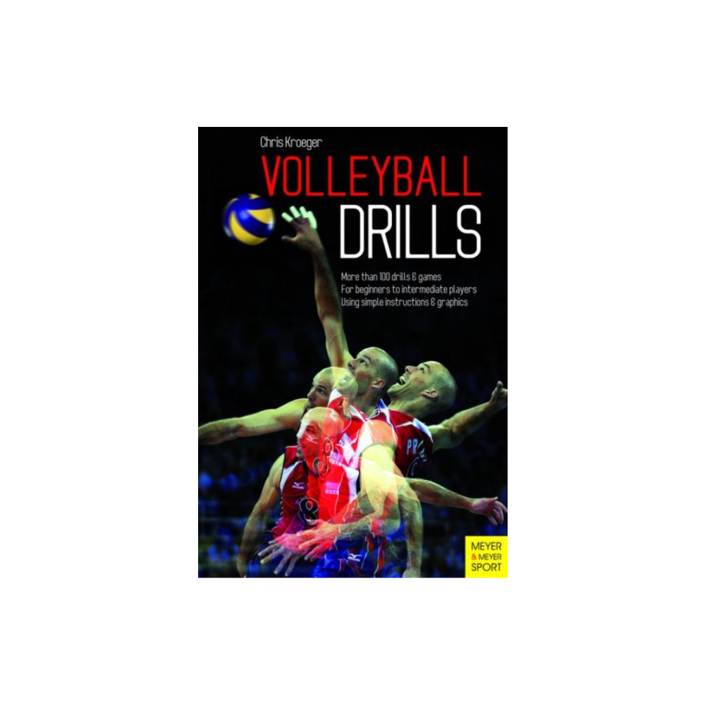 Produktbild för Volleyball Drills (häftad, eng)