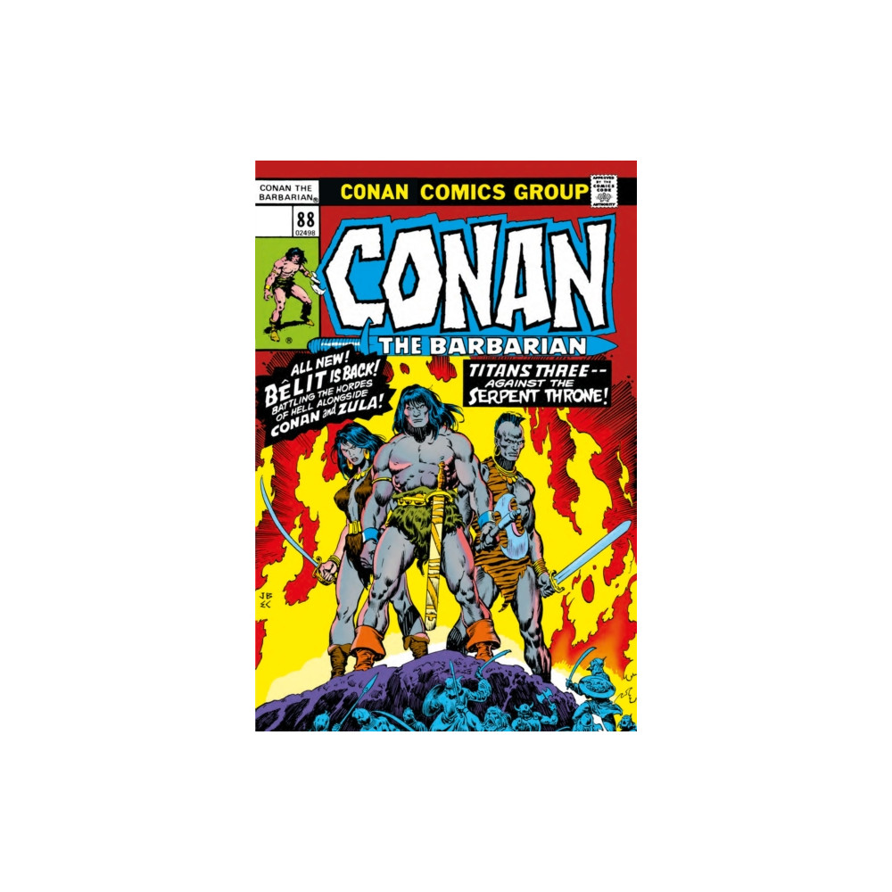 Produktbild för Conan The Barbarian: The Original Comics Omnibus Vol.4 (inbunden, eng)