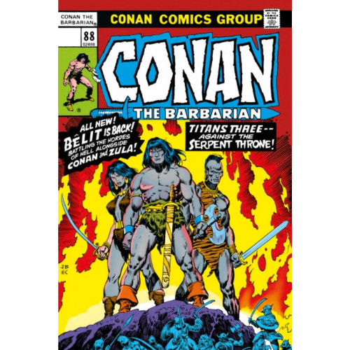 Titan Books Ltd Conan The Barbarian: The Original Comics Omnibus Vol.4 (inbunden, eng)