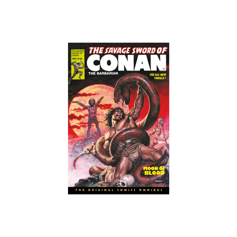 Produktbild för The Savage Sword of Conan: The Original Comics Omnibus Vol.4 (inbunden, eng)