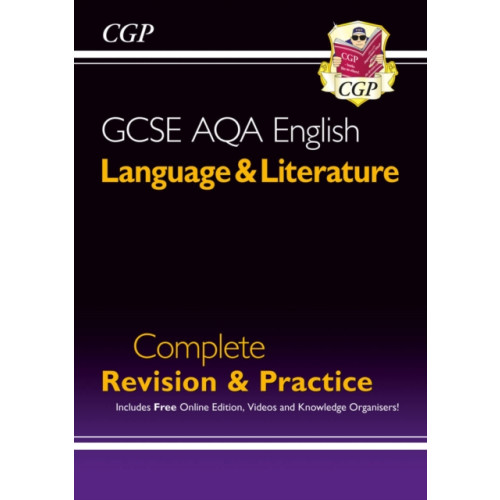 Coordination Group Publications Ltd (CGP) New GCSE English Language & Literature AQA Complete Revision & Practice (for exams from 2026) (häftad, eng)