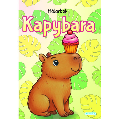 Egmont Story House Målarbok Kapybara (häftad)